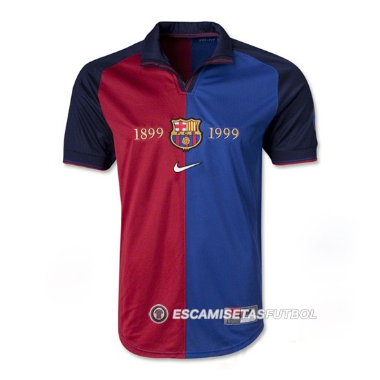 Camiseta Barcelona 1ª 100 Aniversario Retro 1899-1999 - Haga un click en la imagen para cerrar